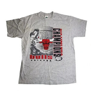 1998 Chicago Bulls Six‎ Time Champions NBA Finals Tour Champ Shirt Size Large